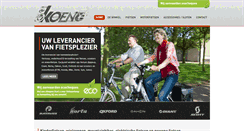 Desktop Screenshot of fietsen-koen.be
